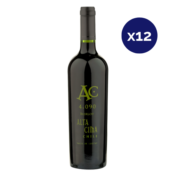 AltaCima - Caja 12 - 4090 - Reserva - Merlot