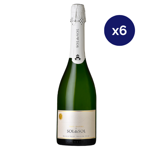 Aquitania - Caja 6 - Sol de Sol - Super Premium - Brut Nature