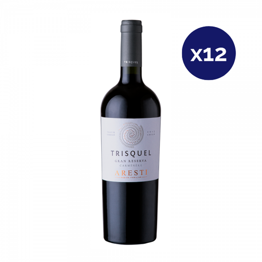 Aresti - Caja 12 - Trisquel - Gran Reserva - Carmenere