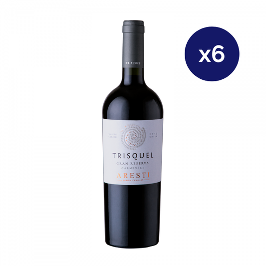 Aresti - Caja 6 - Trisquel - Gran Reserva - Carmenere