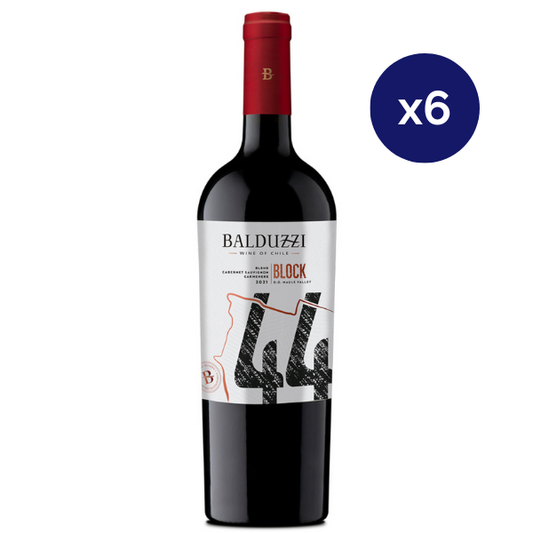 Balduzzi - Caja 6 - Block 44 - Gran Reserva - Carmenere / Cabernet Sauvignon