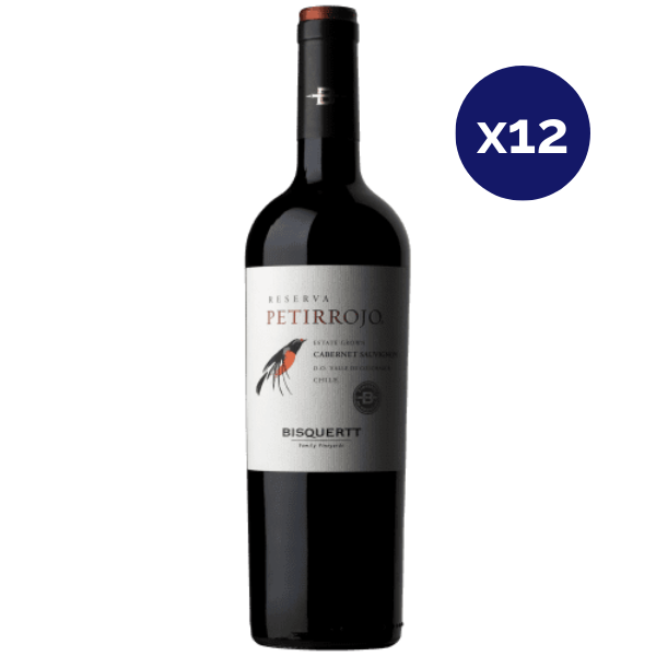 Bisquertt - Caja 12 - Petirrojo - Reserva - Cabernet Sauvignon