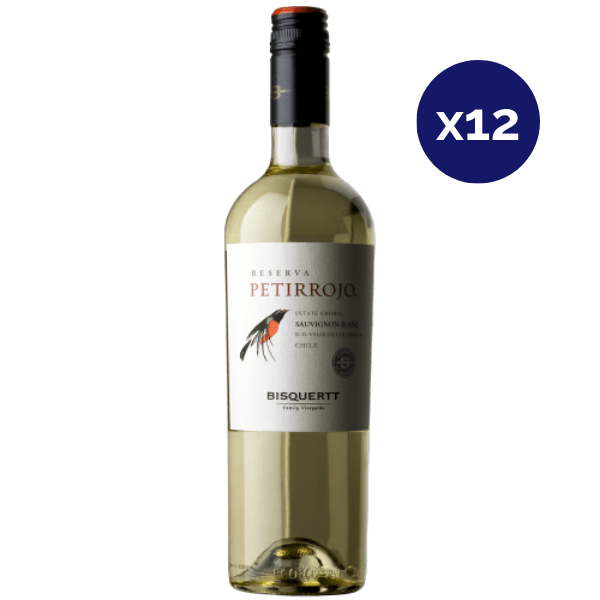 Bisquertt - Caja 12 - Petirrojo - Reserva - Sauvignon Blanc