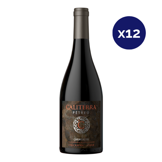 Caliterra - Caja 12 - Petreo - Super Premium - Carmenere