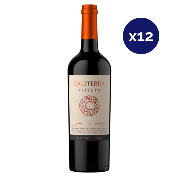 Caliterra - Caja 12 - Tributo - Gran Reserva - Malbec