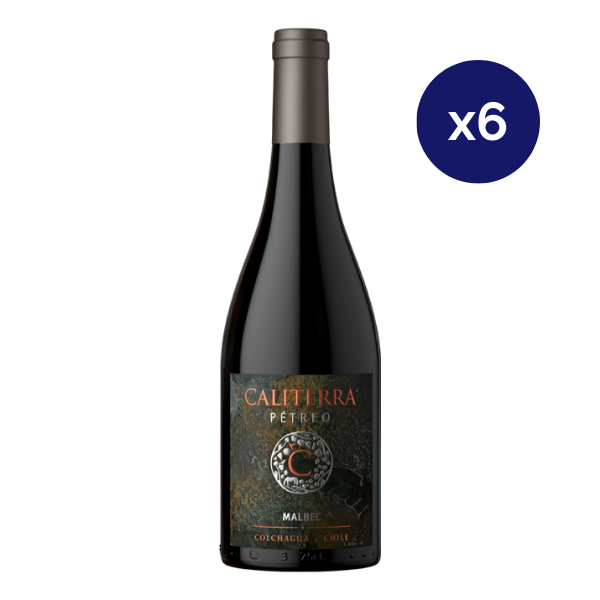 Caliterra - Caja 6 - Petreo - Super Premium - Malbec