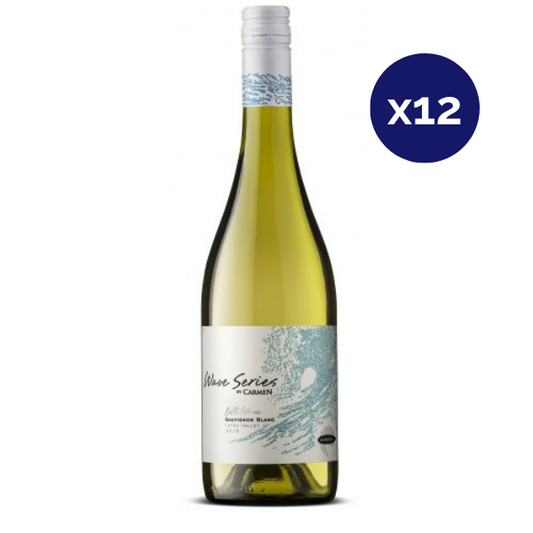 Carmen - Caja 12 - Wave Series - Reserva - Sauvignon Blanc