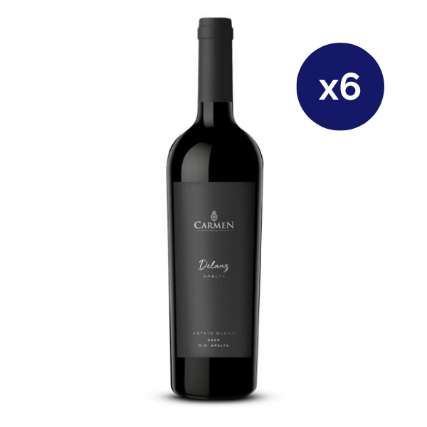 Carmen - Caja 6 - Carmen Delanz Apalta - Ultra Premium - Carmenere