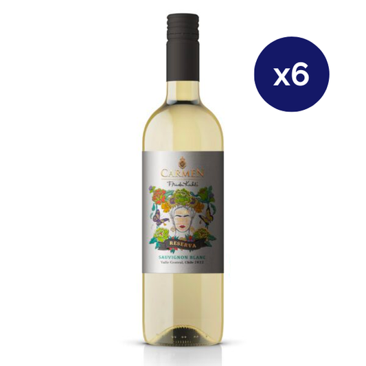 Carmen - Caja 6 - Carmen Frida Kahlo - Reserva - Sauvignon Blanc