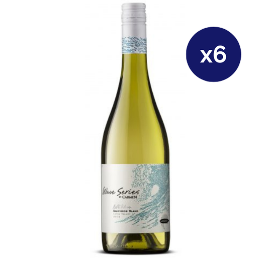 Carmen - Caja 6 - Wave Series - Reserva - Sauvignon Blanc