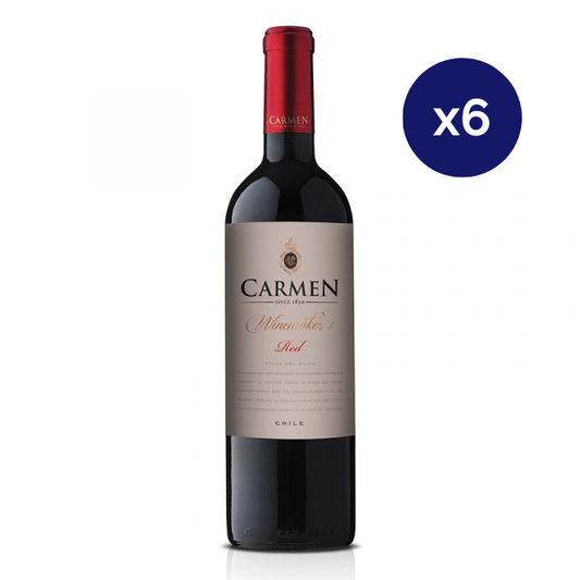 Carmen - Caja 6 - Winemaker’s Red - Premium - Cabernet Sauvignon / Petite Sirah / Petite Verdot