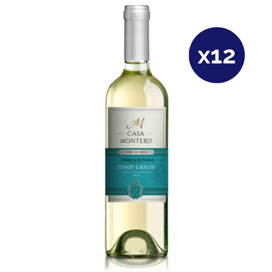 Casa Montero - Caja 12 - Reserva de Familia - Reserva - Pinot Grigio