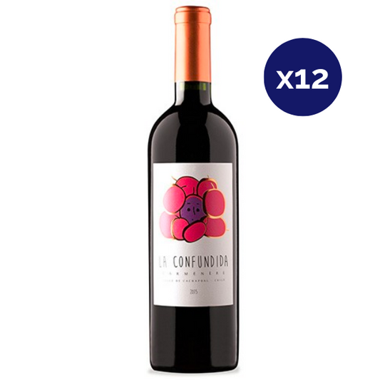 Chile Divino - Caja 12 - La Confundida - Vino de Autor - Carmenere