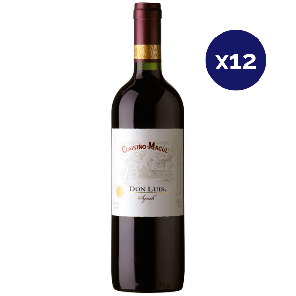 Cousiño Macul - Caja 12 - Don Luis - Reserva - Syrah