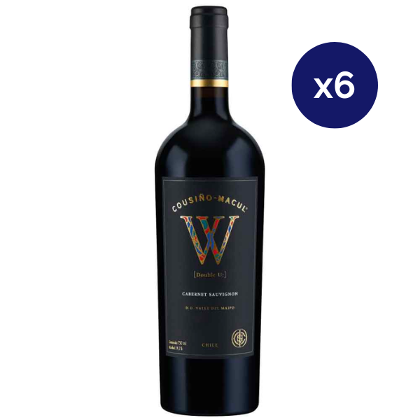 Cousiño Macul - Caja 6 - Doble U - Premium - Cabernet Sauvignon