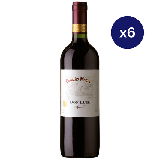 Cousiño Macul - Caja 6 - Don Luis - Reserva - Syrah