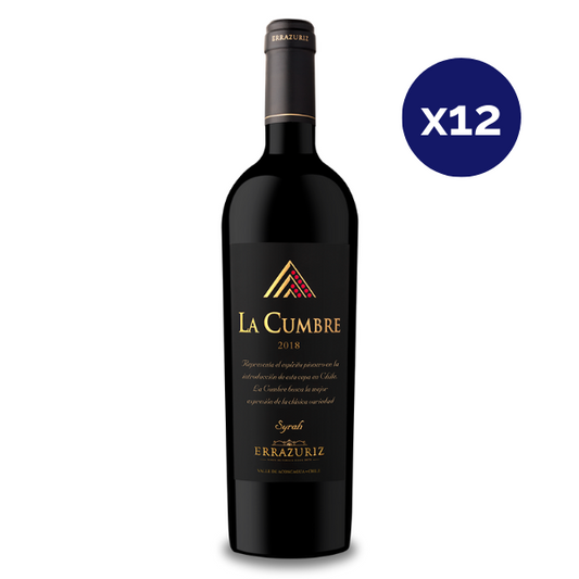 Errazuriz - Caja 12 - La Cumbre - Icono - Syrah