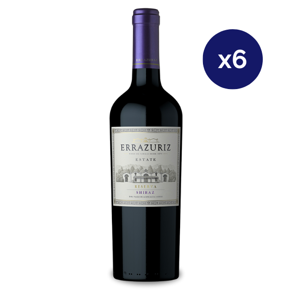 Errazuriz - Caja 6 - Estate - Reserva - Syrah