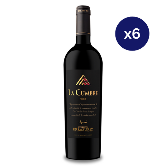 Errazuriz - Caja 6 - La Cumbre - Icono - Syrah