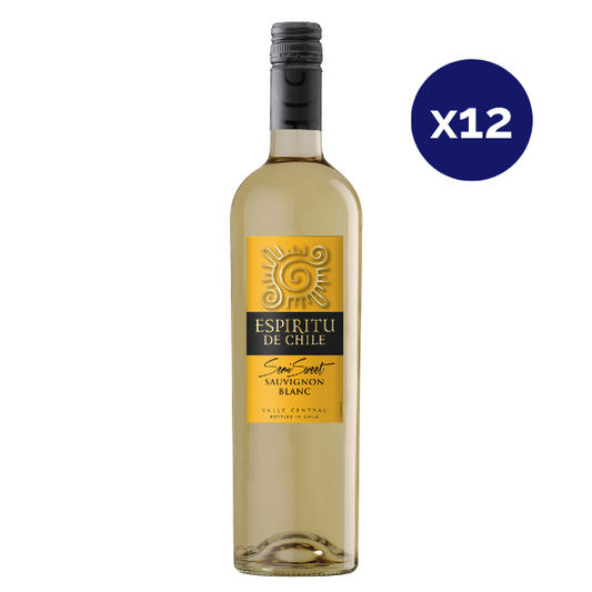 Espiritu de Chile - Caja 12 - Especiales - Semi Sweet Sauvignon Blanc