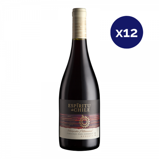 Espiritu de Chile - Caja 12 - Intrépido Patrimonial - Reserva - Carignan / País / Cinsault