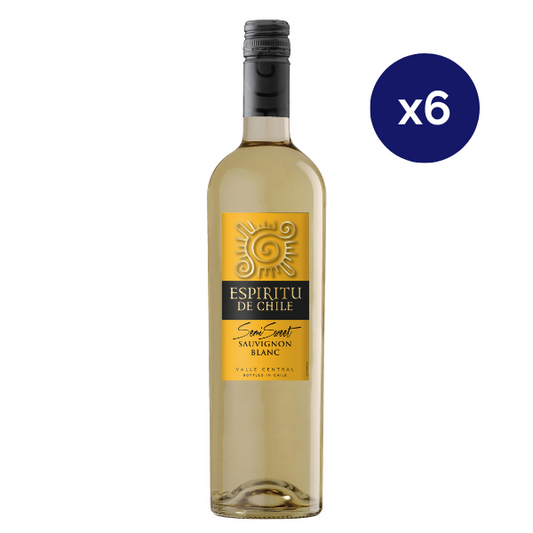 Espiritu de Chile - Caja 6 - Especiales - Semi Sweet Sauvignon Blanc