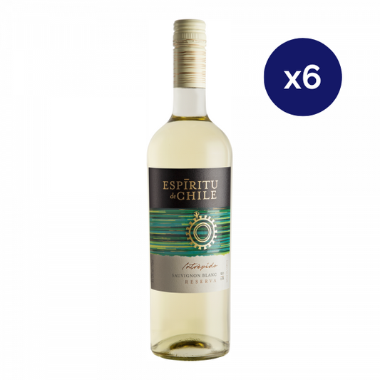 Espiritu de Chile - Caja 6 - Intrépido - Reserva - Sauvignon Blanc