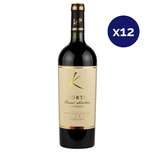 Korta - Caja 12 - Korta Barrel - Gran Reserva - Malbec