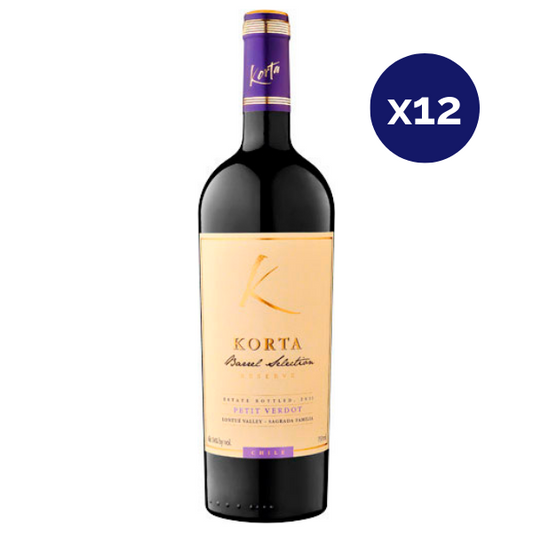 Korta - Caja 12 - Korta Barrel - Gran Reserva - Petit Verdot