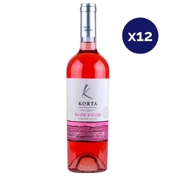 Korta - Caja 12 - Pomaire Reserva - Reserva - Rose / Petit Verdot