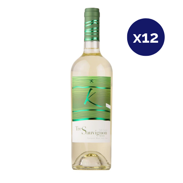 Korta - Caja 12 - Tre Sauvignon - Reserva - Sauvignon Gris / Sauvignon Vert / Sauvignon Blanc