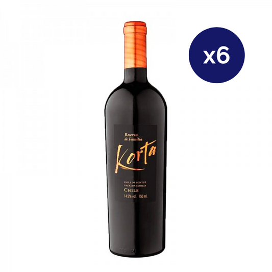 Korta - Caja 6 - Reserva de Familia - Super Premium - Ensamblaje