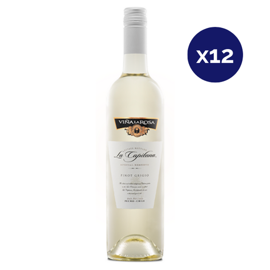 La Rosa - Caja 12 - La Capitana - Reserva - Pinot Grigio