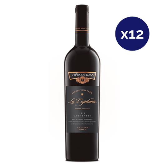 La Rosa - Caja 12 - La Capitana Single Vineyard - Gran Reserva - Carmenere