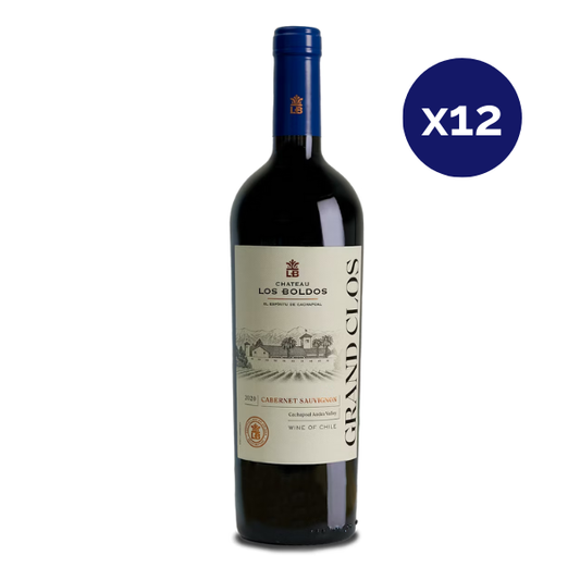 Los Boldos - Caja 12 - Grand Clos - Super Premium - Cabernet Sauvignon