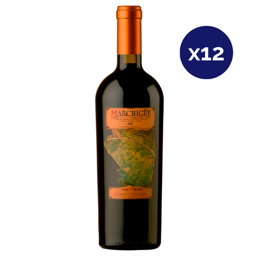 Marchigue - Caja 12 - Mapa - Ultra Premium - Cabernet Sauvignon