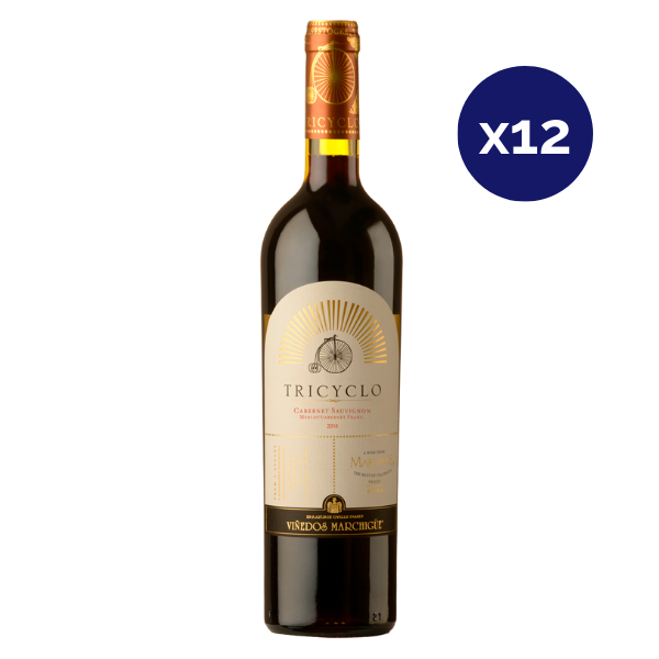 Marchigue - Caja 12 - Tricyclo - Premium - Cabernet Sauvignon / Merlot