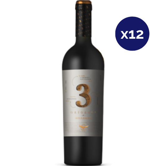 Millaman - Caja 12 - 3 Origenes - Premium - Cabernet / Malbec / Zinfandel