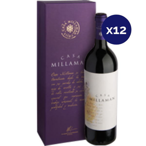 Millaman - Caja 12 - Casa Millaman - Premium - Red Blend