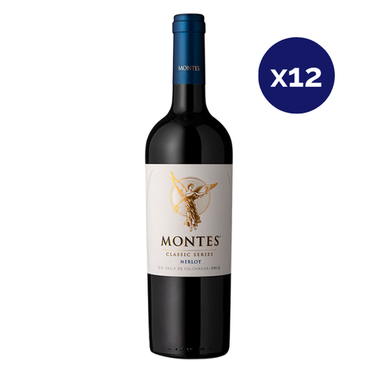 Montes - Caja 12 - Classic Series - Reserva - Merlot