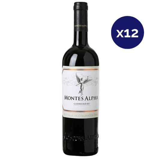 Montes - Caja 12 - Montes Alpha - Premium - Carmenere