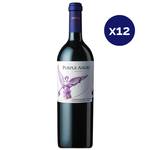 Montes - Caja 12 - Purple Angel - Icono - Carmenere