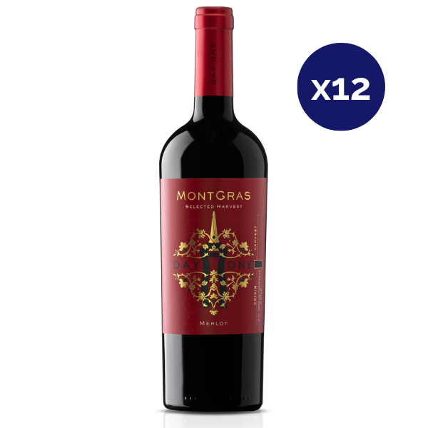 Montgras - Caja 12 - Day One - Gran Reserva - Merlot