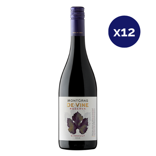 Montgras - Caja 12 - De Vine - Reserva - Cinsault