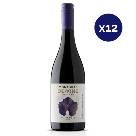 Montgras - Caja 12 - De Vine - Reserva - Pinot Noir