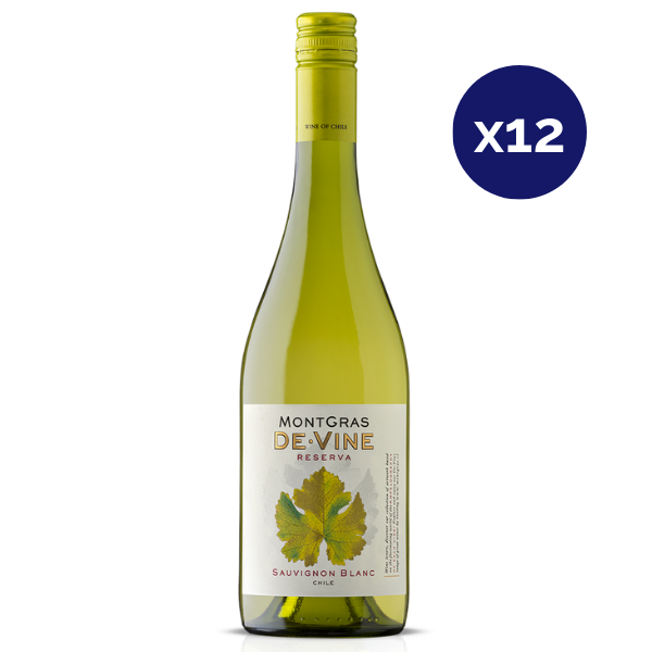 Montgras - Caja 12 - De Vine - Reserva - Sauvignon Blanc