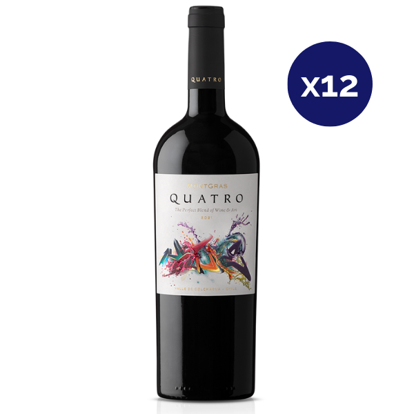 Montgras - Caja 12 - Quatro Tinto - Gran Reserva - Ensamblaje