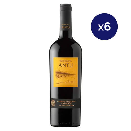 Montgras - Caja 6 - Antu - Premium - Cabernet Sauvignon / Carmenere