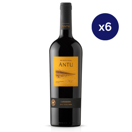 Montgras - Caja 6 - Antu - Premium - Carmenere