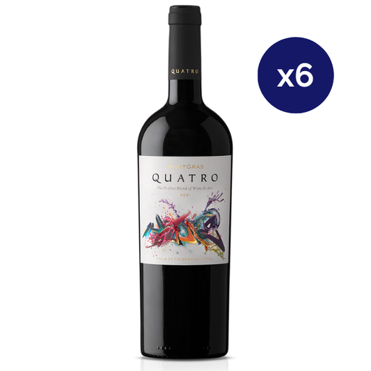 Montgras - Caja 6 - Quatro Tinto - Gran Reserva - Ensamblaje